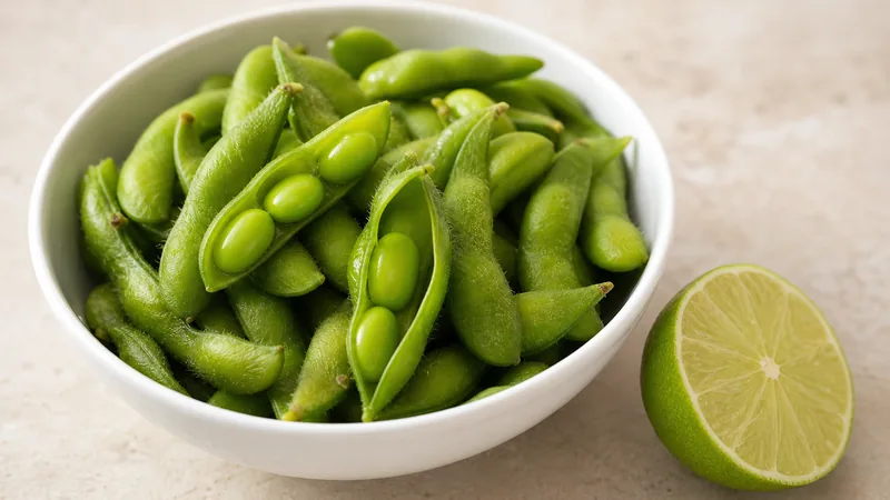 Edamame s limetkou